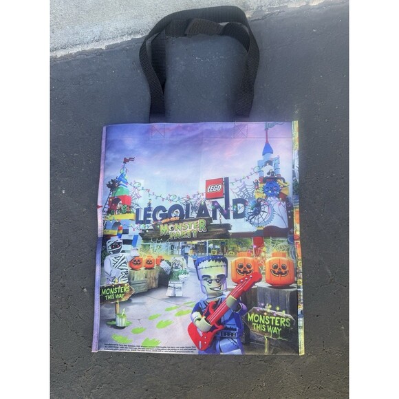 LEGO Legoland Tote 2024Monster Halloween Brick Or Treat Reusable Shopping Bag - Picture 8 of 8